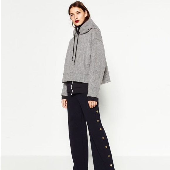 hoodie with glitter strings